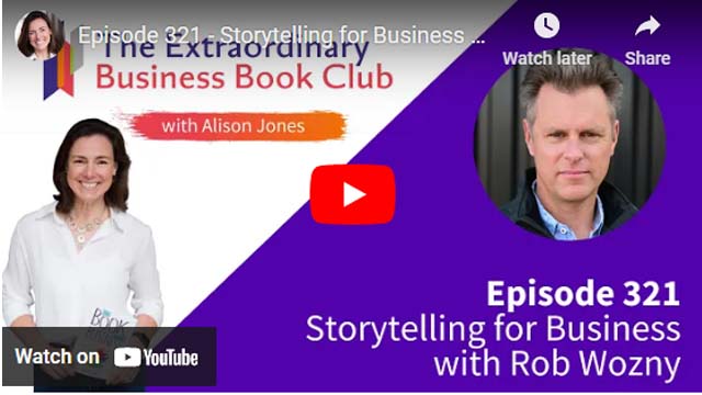 Rob Wozny interviewed by Alison Jones of Practical Inspiration Publishing
