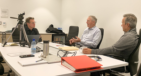 Image of Rob Wozny, Gerry Price and Joe Cyr